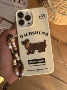 قاب موبایل آیفون سگ سوسیسی داکس هوند مینیاتوری