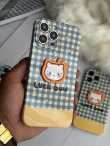 قاب موبایل آیفون گربه کیتی استندشو استریپ