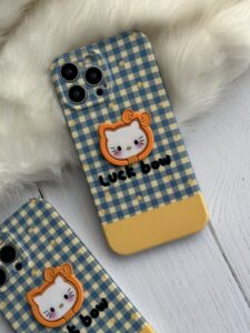 قاب موبایل آیفون گربه کیتی استندشو استریپ - تصویر 2