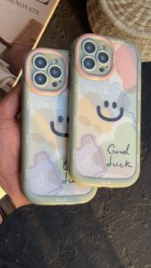 قاب موبایل آیفون سبز پاستلی محافظ لنزدار - تصویر 3