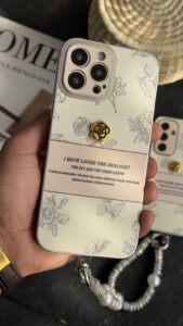 قاب موبایل ( آیفون - سامسونگ ) گل گرین ارت محافظ لنزدار