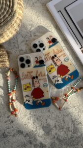 قاب موبایل ( آیفون ) لولو کوچولو و ماجراهایش + بندست - تصویر 3