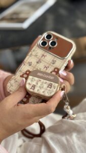 کاور ایرپاد خرس پاپیون استریپ + آویزست - تصویر 3