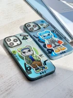 قاب Chillout Bear سری Old School (کدC1839) - تصویر 4