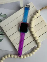 ست بند اپل واچ و گارد ژله ای رنگی (کدw5025) - تصویر 4