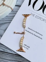 بند اپل واچ Luxury Pearl Chain (کدw5068)