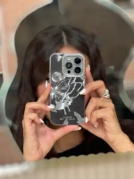 قاب  illusion Butterfly دور لنز نگینی (کدC1842) - تصویر 4