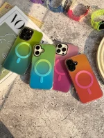 قاب Pink Glow & Aqua Breeze مگ سیف دار (کدC1909) - تصویر 4