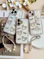 قاب میکی دیاموند یخی با آویز (کدC2179) - تصویر 4