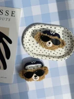 کاور ایرپاد پشمی خرسی‌ عینکی W (کدa0243)