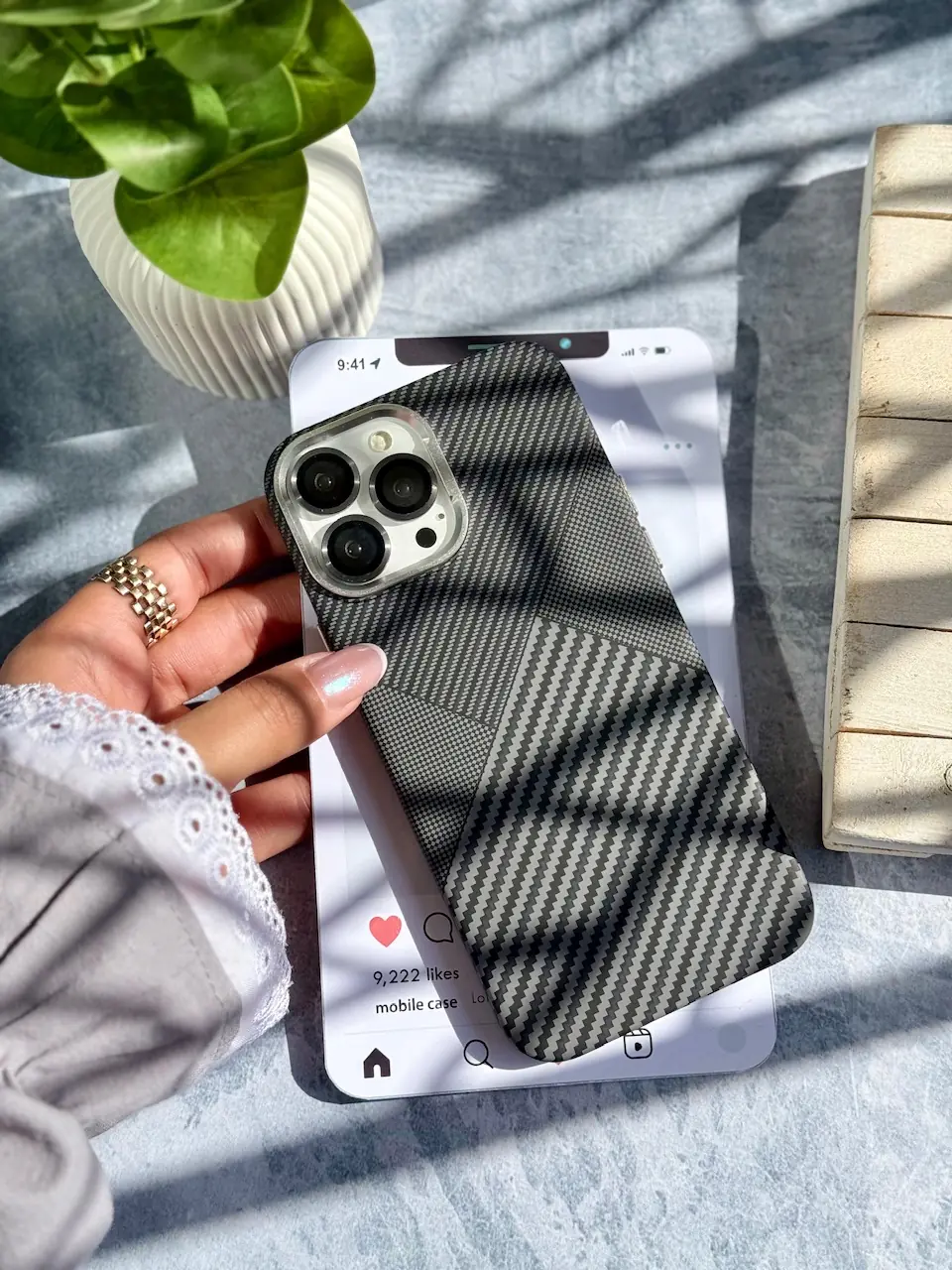 ebf0bd قاب Carbon PC Magnetic (کدC2137) - تصویر 1