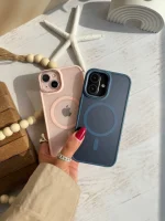 قاب لنز کربن مات مگ سیف آیفون و سامسونگ (کدC1800)