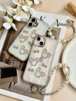 قاب میکی دیاموند یخی با آویز (کدC2179) - تصویر 2