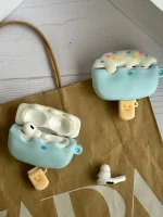 کاور ایرپاد سیلیکونی Blue ice Cream (کدa0064) - تصویر 2