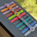 بند اپل واچ طرح جیشاک نئون لایت سرهم شفاف - تصویر 2