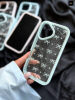 قاب گوشی آیفون مدل Diamond Bowtie Glitter - تصویر 5