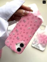 قاب گوشی آیفون مدل IMD pinky cats - تصویر 4