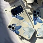 قاب گوشی آیفون مدل ماسا كيس ليليوم آبي - تصویر 3