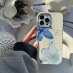 قاب گوشی آیفون مدل ماسا كيس ليليوم آبي - تصویر 4