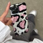 قاب گوشی مدل موجدار گاو پلنگي - تصویر 3