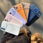 قاب گوشی آیفون مدل سيليكني لنز مگسيف دار بدون لوگو - تصویر 6