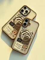 قاب گوشی آیفون مدل Brown Love case 2026