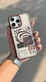 قاب گوشی آیفون مدل Brown Love case 2026 - تصویر 6