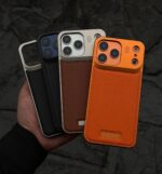 قاب گوشی سوپر آلومينيوم چرم - تصویر 4