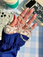 قاب ابر شاینی با آویز ابری (کدC2190) - تصویر 3