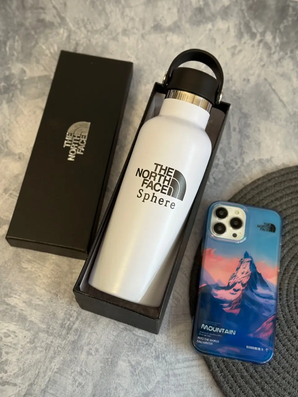 1f7060 قمقمه ورزشی Hydro Flask Sphere The North Face (سرد و گرم) (کدa0313) - تصویر 1