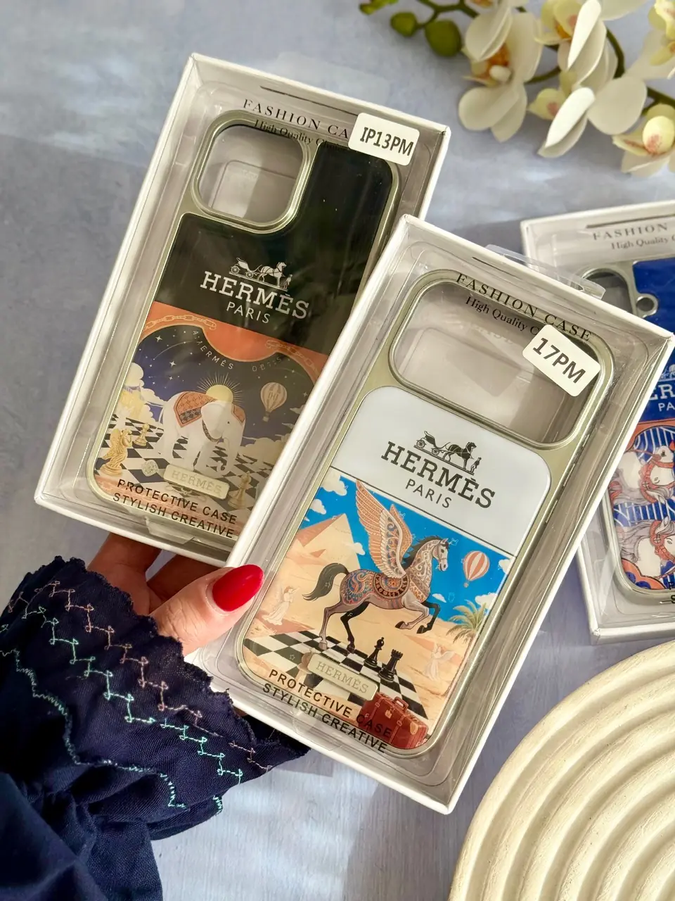 650de3 قاب Thierry Hermes (کدC2195) - تصویر 1