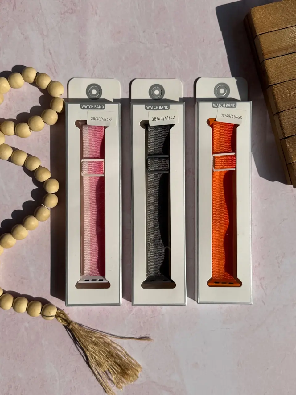 9b8496 بند اپل واچ کشی گرادینت (کدw5077) - تصویر 1