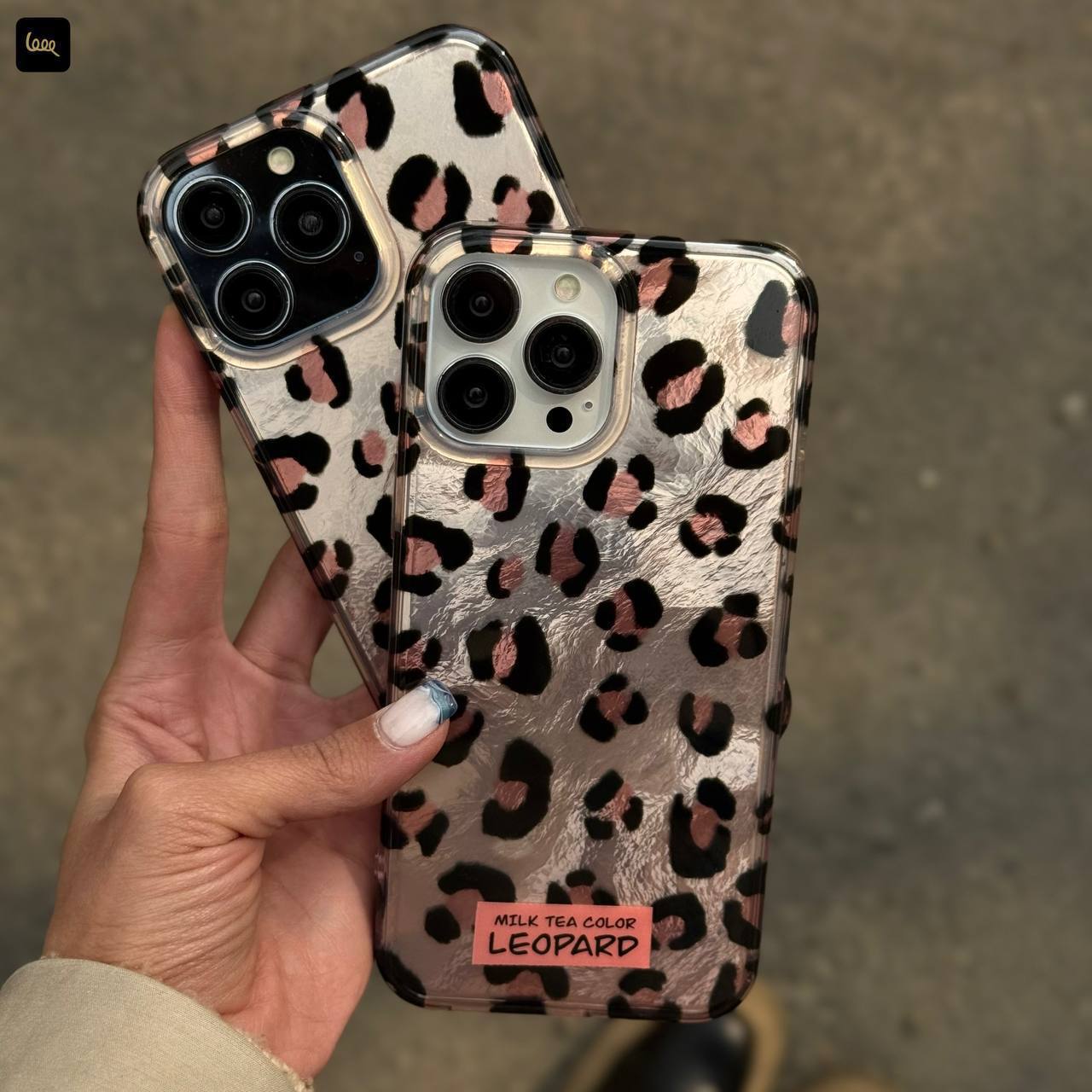 IMG_2668 قاب گوشی آیفون پلنگي IMD گلدن - تصویر 1