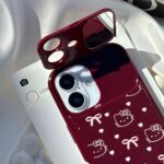 قاب گوشی ایفون kitty cherry - تصویر 4