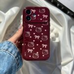 قاب گوشی ایفون kitty cherry
