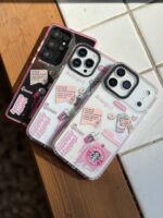 قاب گوشی آیفون pink Starbucks - تصویر 2