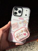 قاب گوشی آیفون pink Starbucks