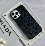 قاب گوشی آیفون پلنگي مشكي دريم