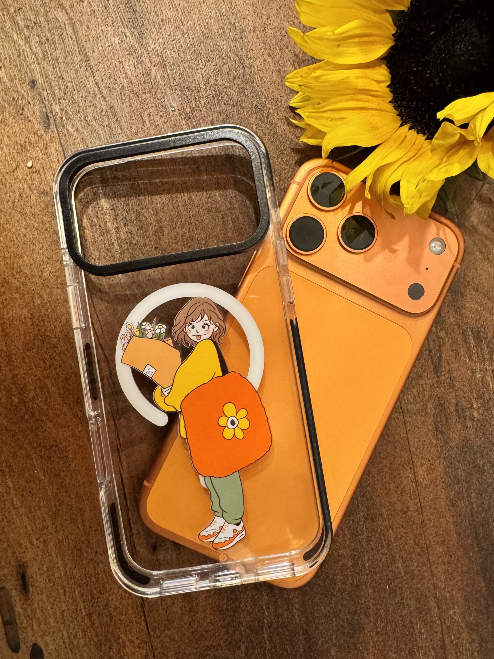 IMG_7657 قاب گوشی آیفون آنتی شوک مگ سیف دار cute girl - تصویر 1