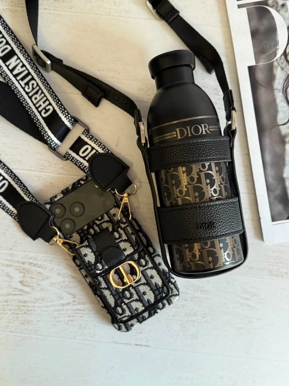 a5a318 قاب کریستین دیور کیفی با بند بلند (کدC2187) - تصویر 1