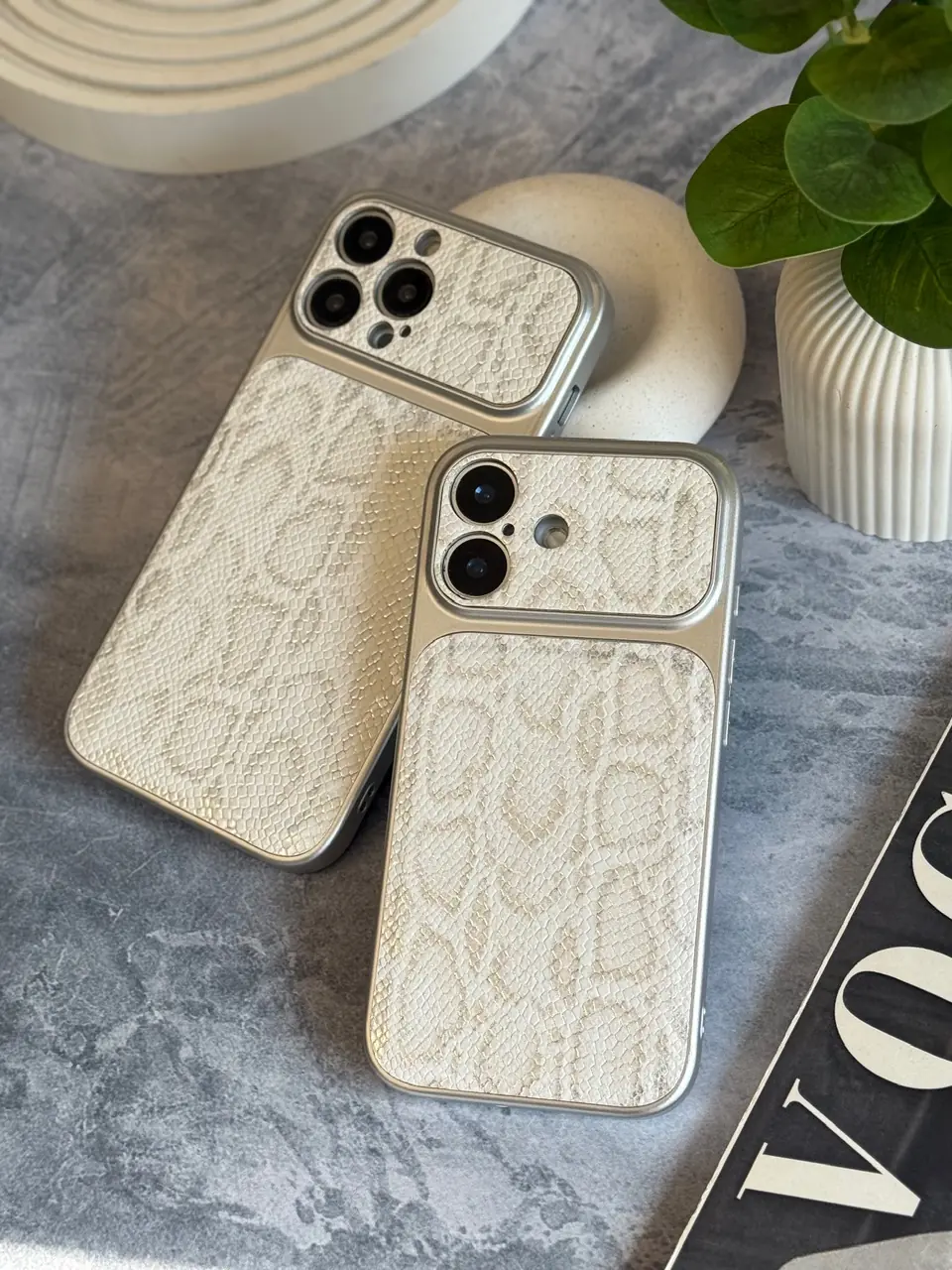 fb04ed قاب پایتون سفید (کدC2188) - تصویر 1