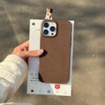 قاب گوشی آیفون طرح ماسا كت قهوه اي - تصویر 4