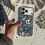 قاب گوشی آیفون طرح پلنگي پاپيوني سيلور