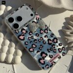 قاب گوشی آیفون طرح پلنگي پاپيوني سيلور - تصویر 2