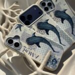 قاب گوشی آیفون طرح Masa Whale Amor