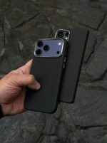 قاب گوشی طرح Carbon texture Black