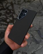 قاب گوشی طرح Carbon texture Black - تصویر 2