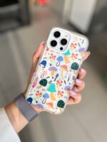 قاب گوشی آیفون  مگسیف colorful Mushrooms