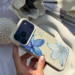 قاب آیفون لیلیوم آبی - تصویر 2