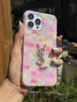 قاب YSL Pink Garden (کدC2244) - تصویر 5